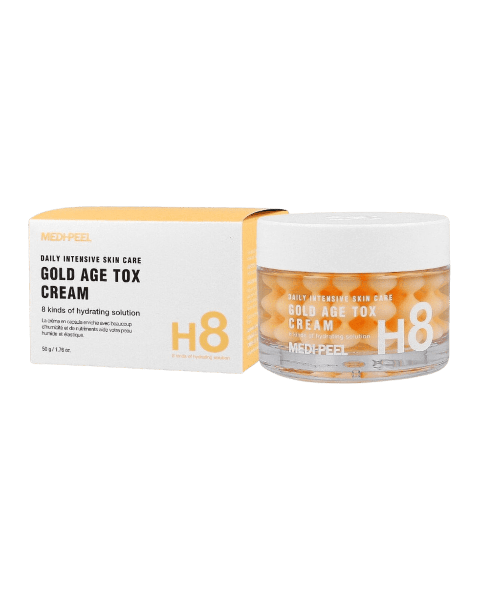 Антивіковий крем з екстрактом золотого шовкопряда Medi Peel Gold Age Tox Cream
