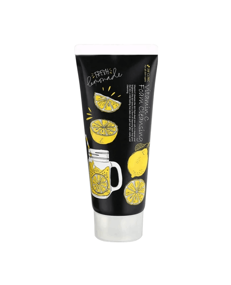 Пінка для вмивання з вітаміном С 3W Clinic Vitamin C Foam Cleansing