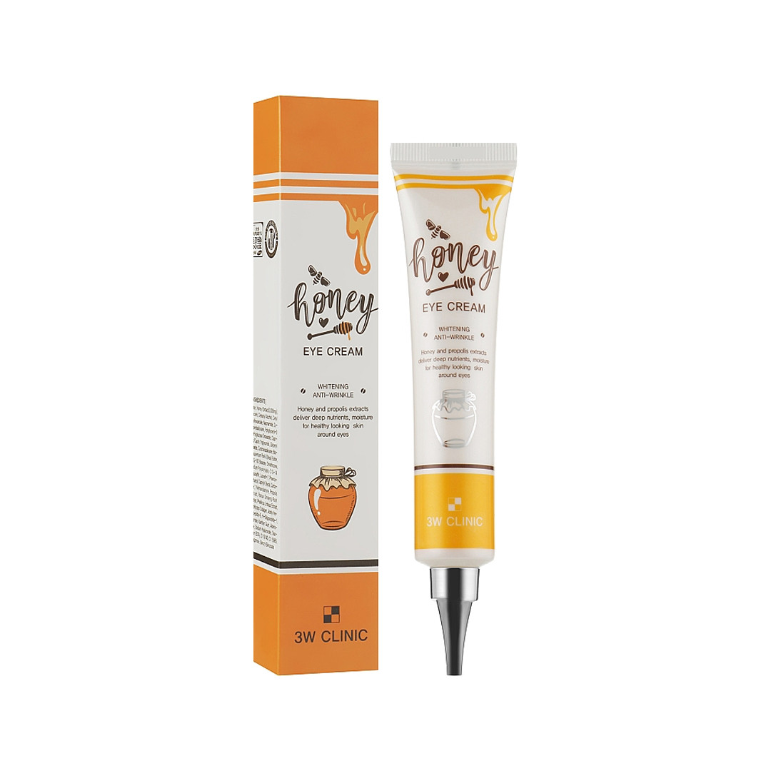 Крем для кожи вокруг глаз с медом и прополисом 3W Clinic Honey Eye Cream