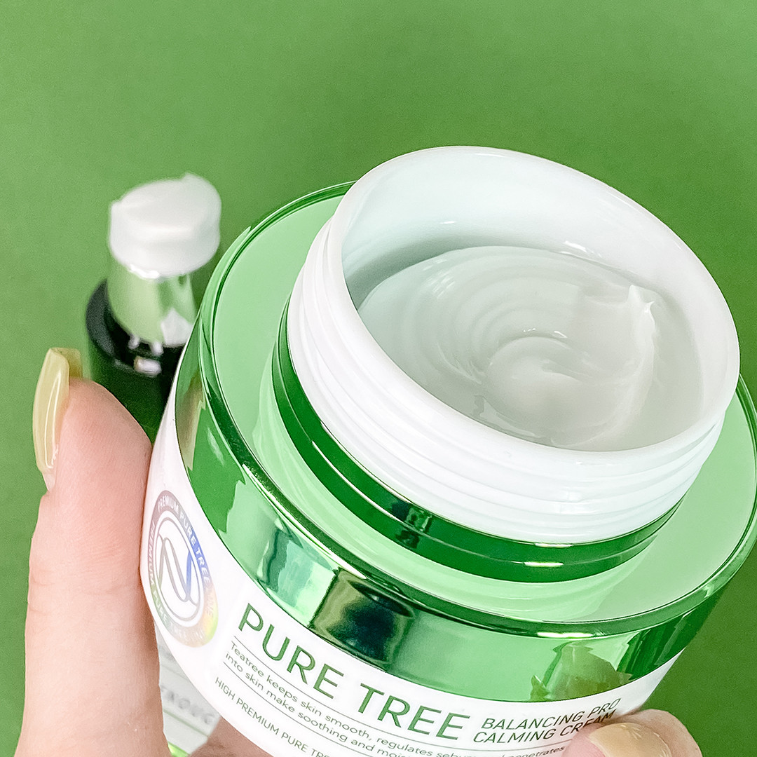 Крем для обличчя з екстрактом чайного дерева заспокійливий Enough Pure Tree Balancing Pro Calming Cream