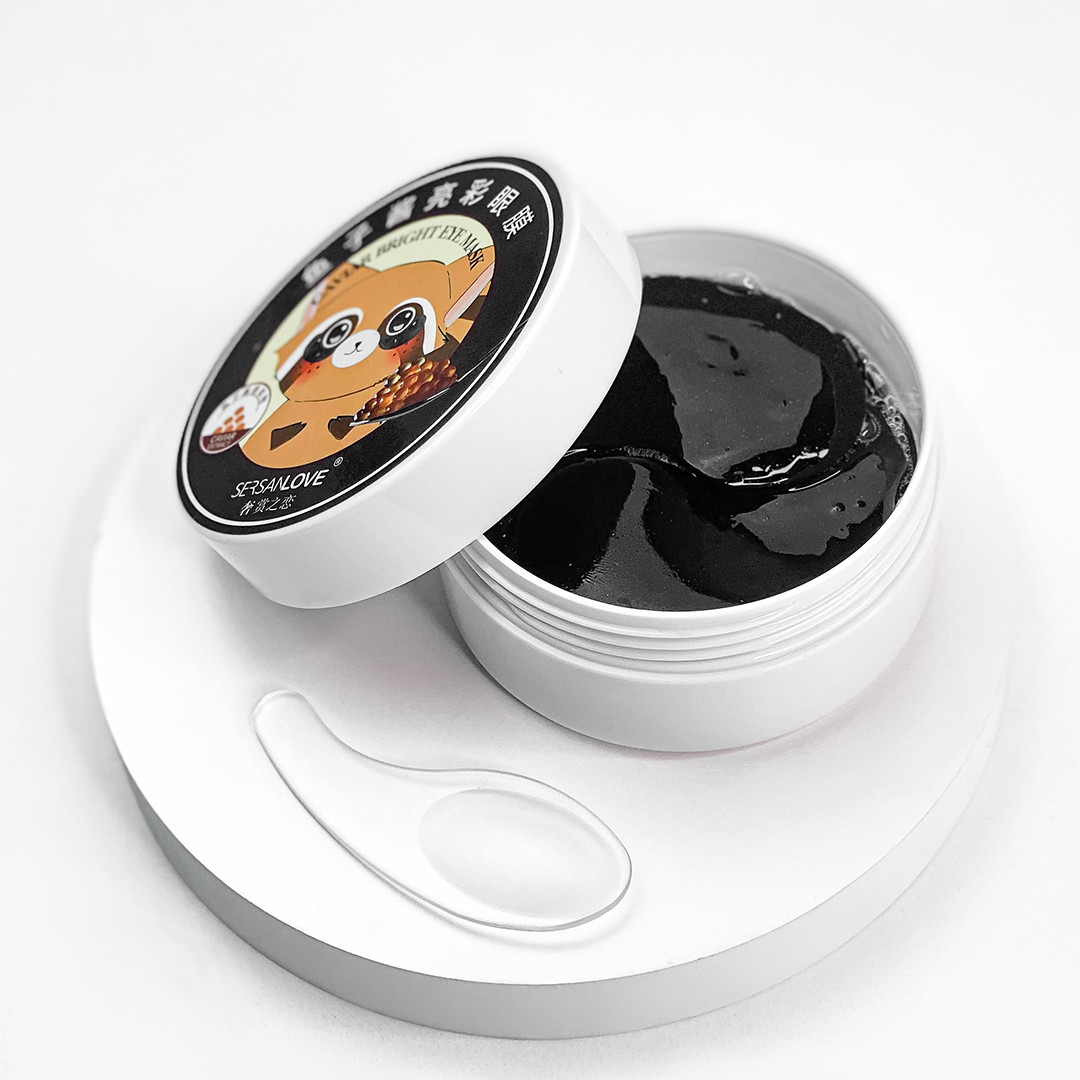 Гидрогелевые патчи с золотом и экстрактом черной икры SERSAN LOVE Black Gold Caviar Eye Mask