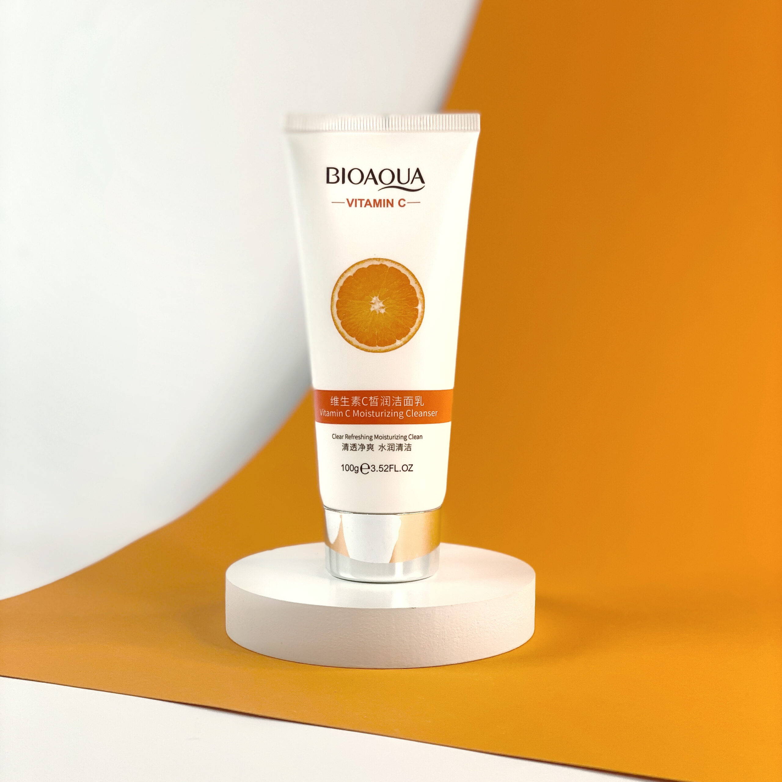 Пенка для умывания с витамином С Bioaqua Vitamin C Moisturizing Cleanser