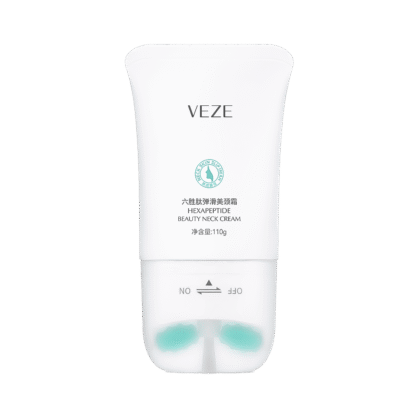 Крем для шиї з масажними роликами Venzen (Veze) Areginine Beauty Neck Cream