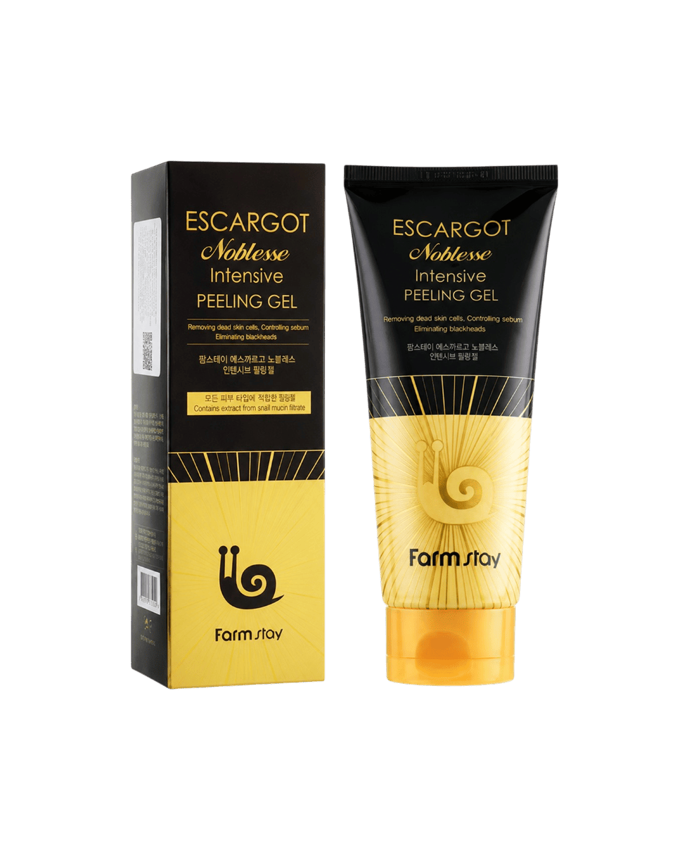 Пилинг-гель с муцином королевской улитки Farm Stay Escargot Noblesse Intensive Peeling Gel