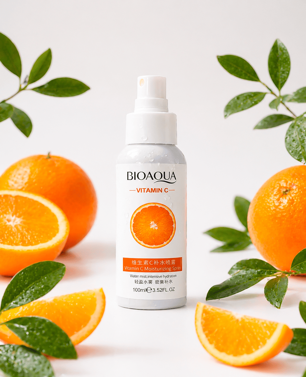 Спрей для обличчя з вітаміном С Bioaqua Vitamin C Moisturizing Spray