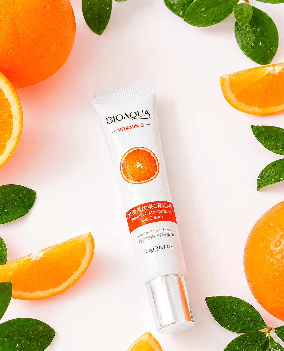 Крем навколо очей з вітаміном С Bioaqua Vitamin C Moisturizing Eye Cream