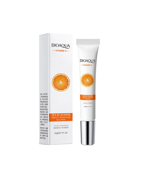 Крем вокруг глаз с витамином С Bioaqua Vitamin C Moisturizing Eye Cream