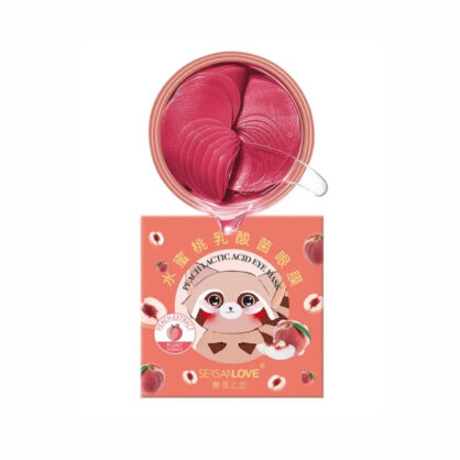 Гідрогелеві патчі з персиком SERSAN LOVE Peach Lactic Acid Eye Mask