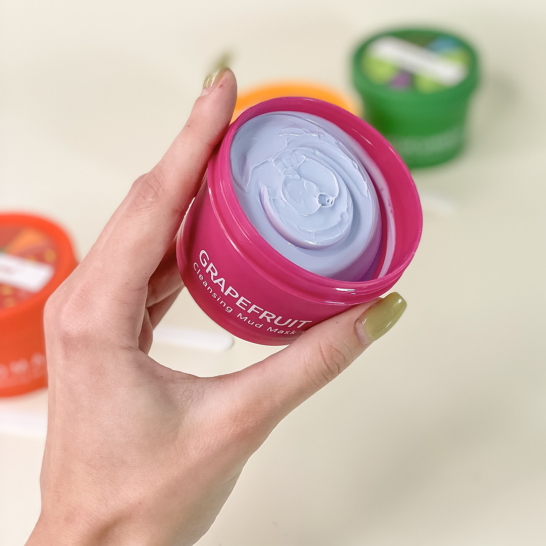 Грязевая маска для лица с грейпфрутом SERSAN LOVE Grapefruit Cleansing Mud Mask