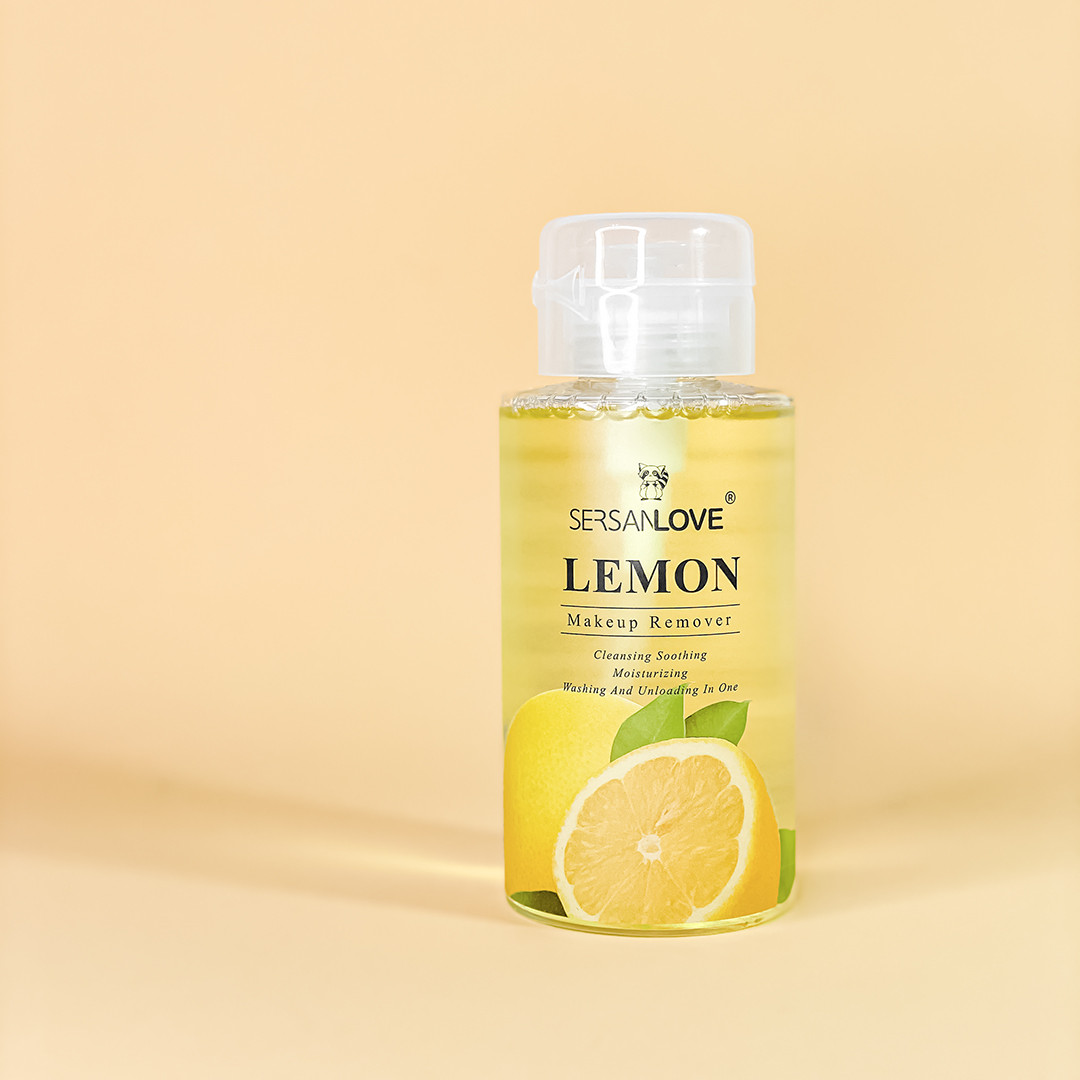 Засіб для зняття макіяжу з екстрактом лимона SERSAN LOVE Lemon Makeup Remover