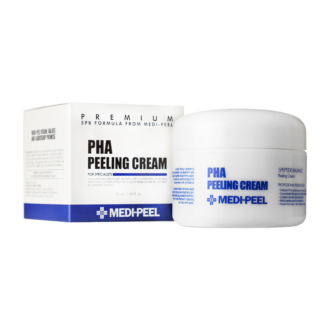 Крем-пілінг для обличчя з PHA-кислотами Medi Peel PHA Peeling Cream