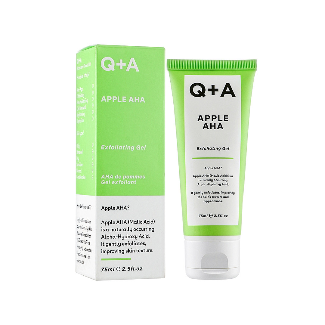Отшелушивающий гель с кислотами Q+A Apple AHA Exfoliating Gel