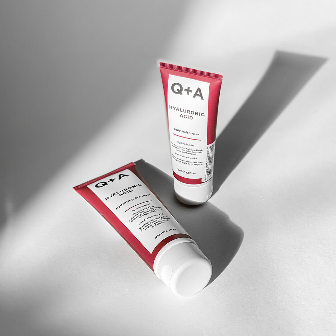 Гель для умывания с гиалуроновой кислотой Q+A Hyaluronic Acid Hydrating Cleanser