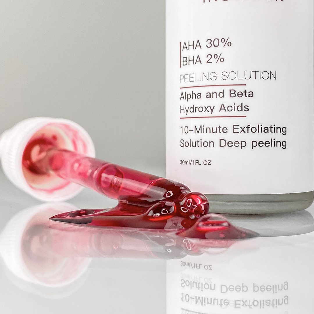 Пілінг з АНА та ВНА кислотами MOOYAM AHA 30% BHA 2% Peeling Solution