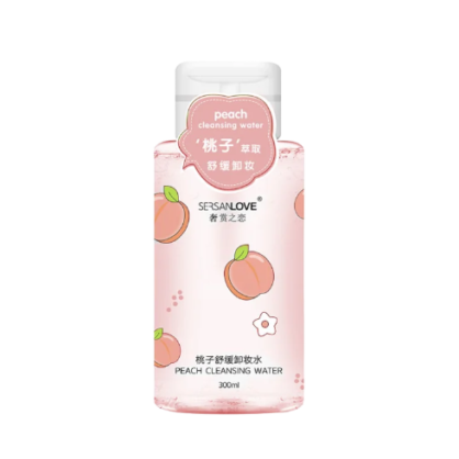 Засіб для зняття макіяжу з екстрактом персика SERSAN LOVE Peach Makeup Remover