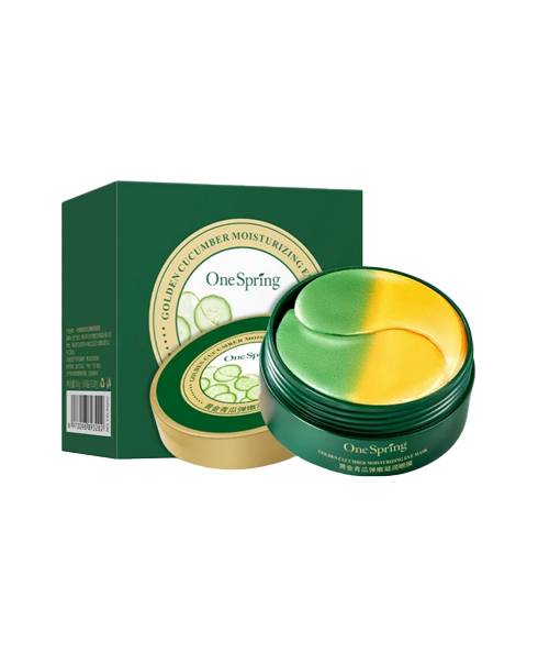 Гидрогелевые патчи с огурцом One Spring Golden Cucumber Moisturizing Eye Mask