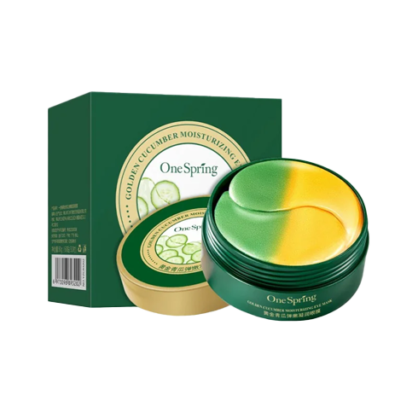 Гідрогелеві патчі з огірком One Spring Golden Cucumber Moisturizing Eye Mask