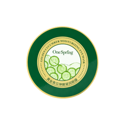 Гидрогелевые патчи с огурцом One Spring Golden Cucumber Moisturizing Eye Mask