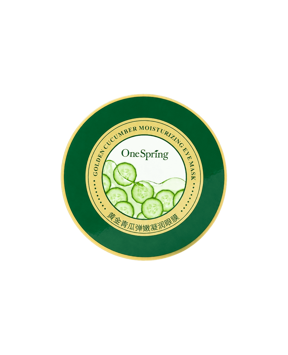 Гидрогелевые патчи с огурцом One Spring Golden Cucumber Moisturizing Eye Mask