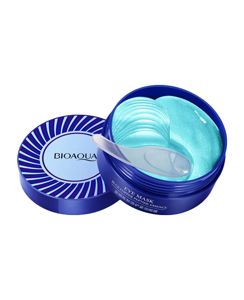 Гидрогелевые патчи с медными пептидами BIOAQUA Blue Copper Peptide Essence Eye Mask