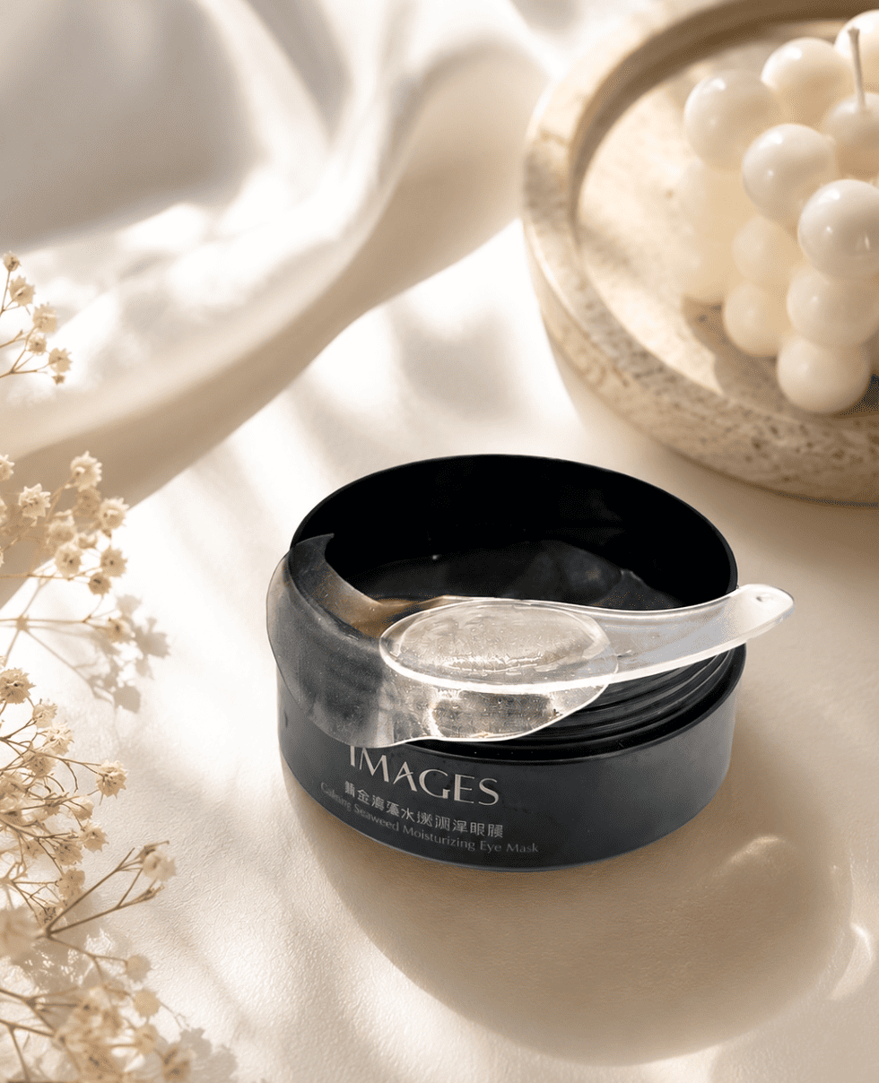 Гідрогелеві патчі з екстрактом морських водоростей Images Golden Seaweed Moisturizing Eye Mask