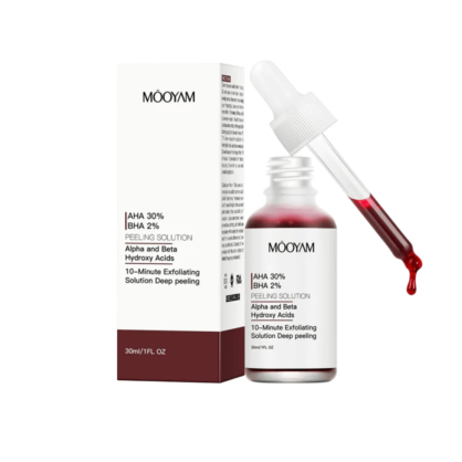 Пилинг с АНА и ВНА кислотами MOOYAM AHA 30% BHA 2% Peeling Solution
