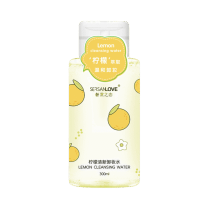 Засіб для зняття макіяжу з екстрактом лимона SERSAN LOVE Lemon Makeup Remover