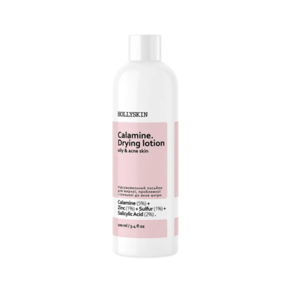 Лосьон для жирной, проблемной и подверженной акне кожи HOLLYSKIN Calamine Drying Lotion