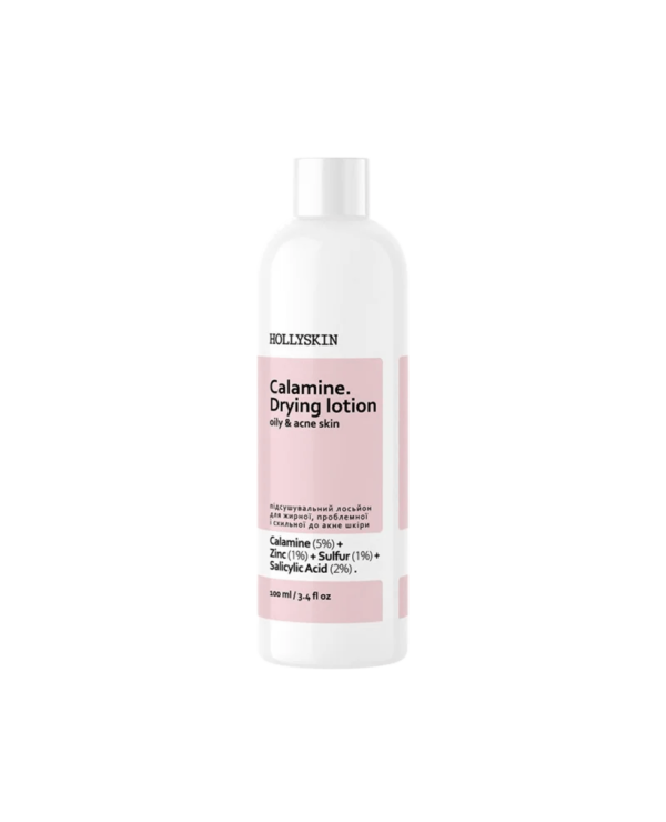 Лосьйон для жирної, проблемної та схильної до акне шкіри HOLLYSKIN Calamine. Drying Lotion