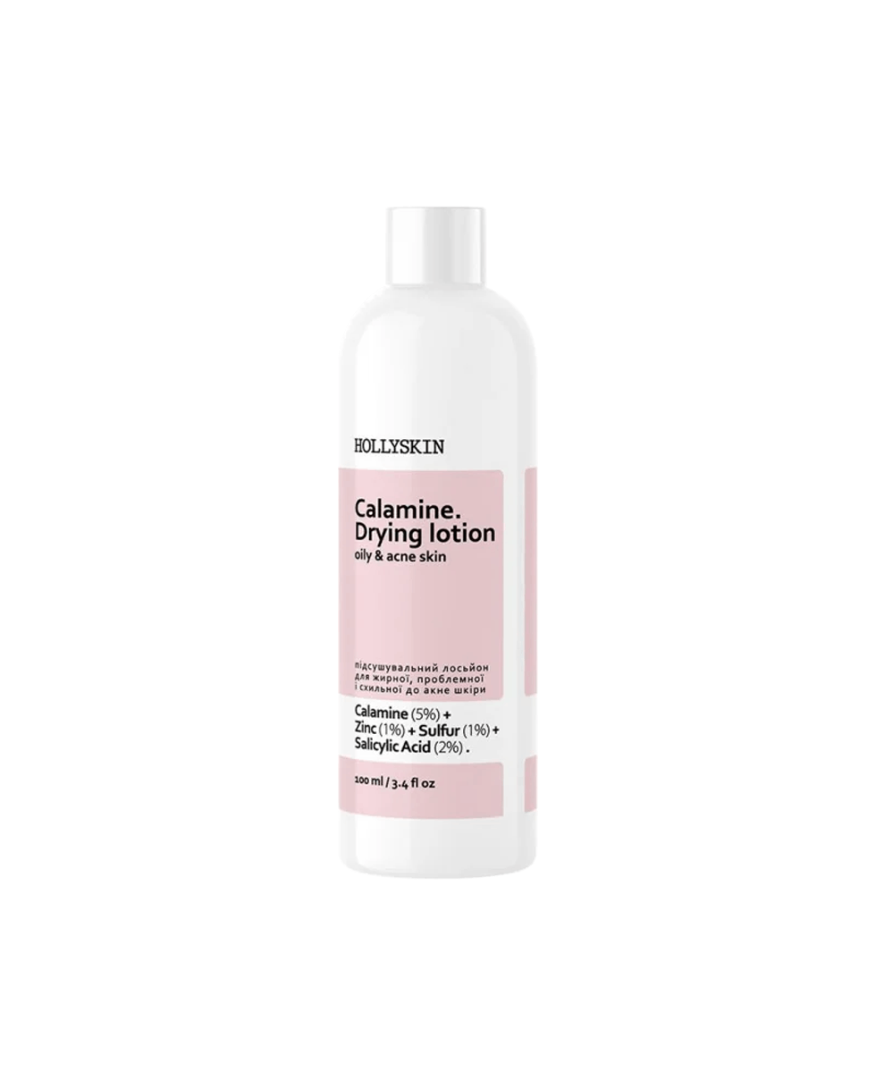 Лосьон для жирной, проблемной и подверженной акне кожи HOLLYSKIN Calamine Drying Lotion