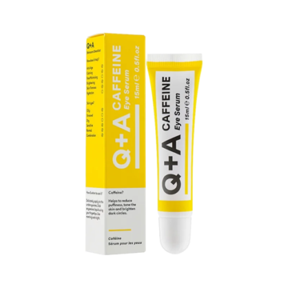 Сироватка-роллер для зони навколо очей з кофеїном Q+A Caffeine Eye Serum