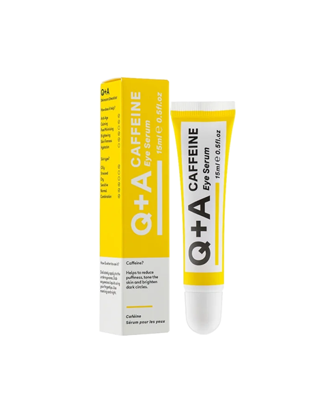 Сыворотка-роллер для зоны вокруг глаз с кофеином Q+A Caffeine Eye Serum