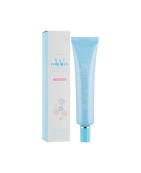 Крем для шкіри навколо очей освітлюючий з колагеном Enough W Collagen Whitening Premium Eye Cream