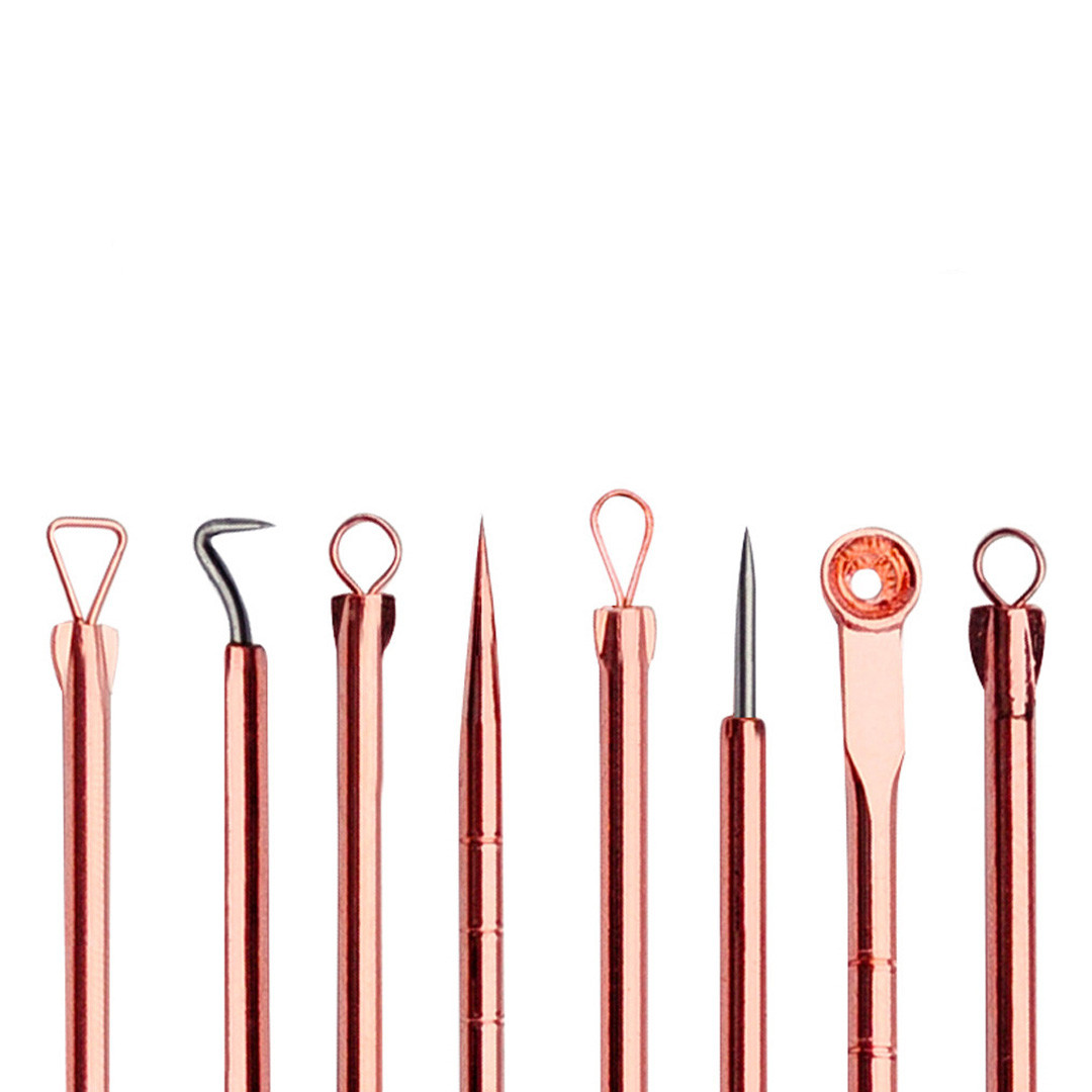 Набір інструментів для видалення прищів та чорних цяток LANBENA Acne & Blackhead Removal Tool Set