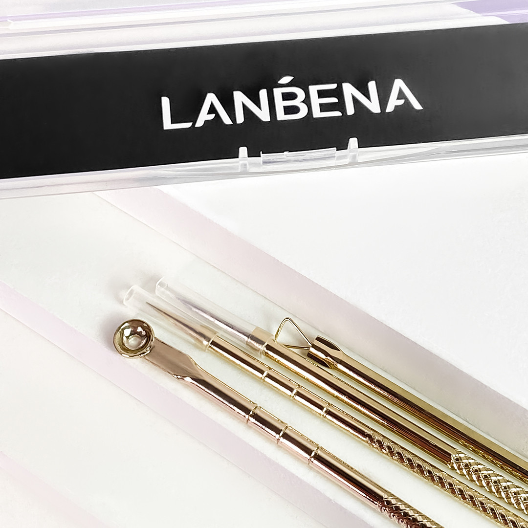 Набір інструментів для видалення прищів та чорних цяток LANBENA Acne & Blackhead Removal Tool Set