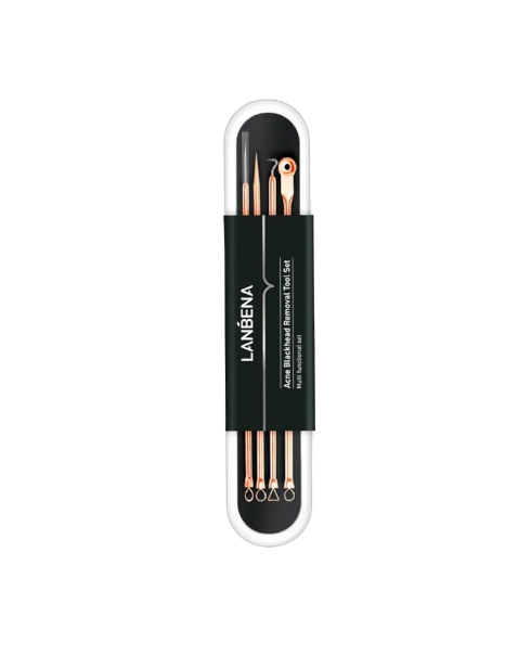 Набір інструментів для видалення прищів та чорних цяток LANBENA Acne & Blackhead Removal Tool Set
