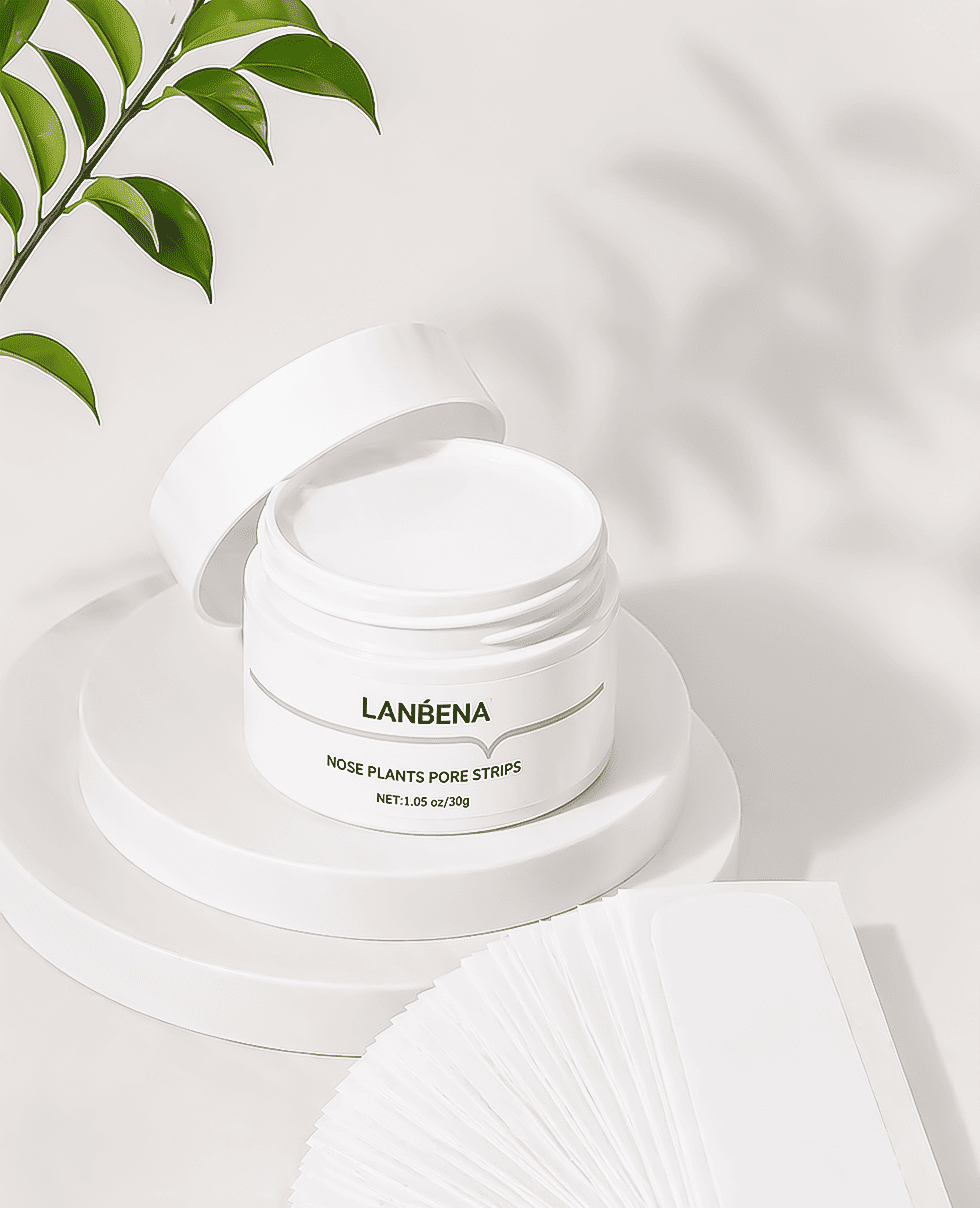 Маска для видалення чорних цяток LANBENA Nose Plants Pore Strips