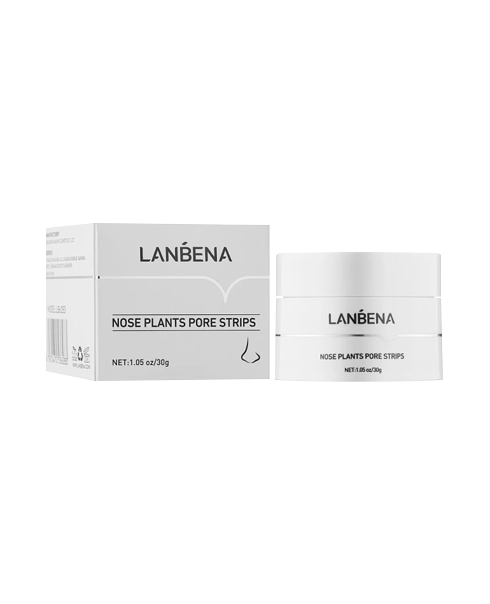 Маска для видалення чорних цяток LANBENA Nose Plants Pore Strips