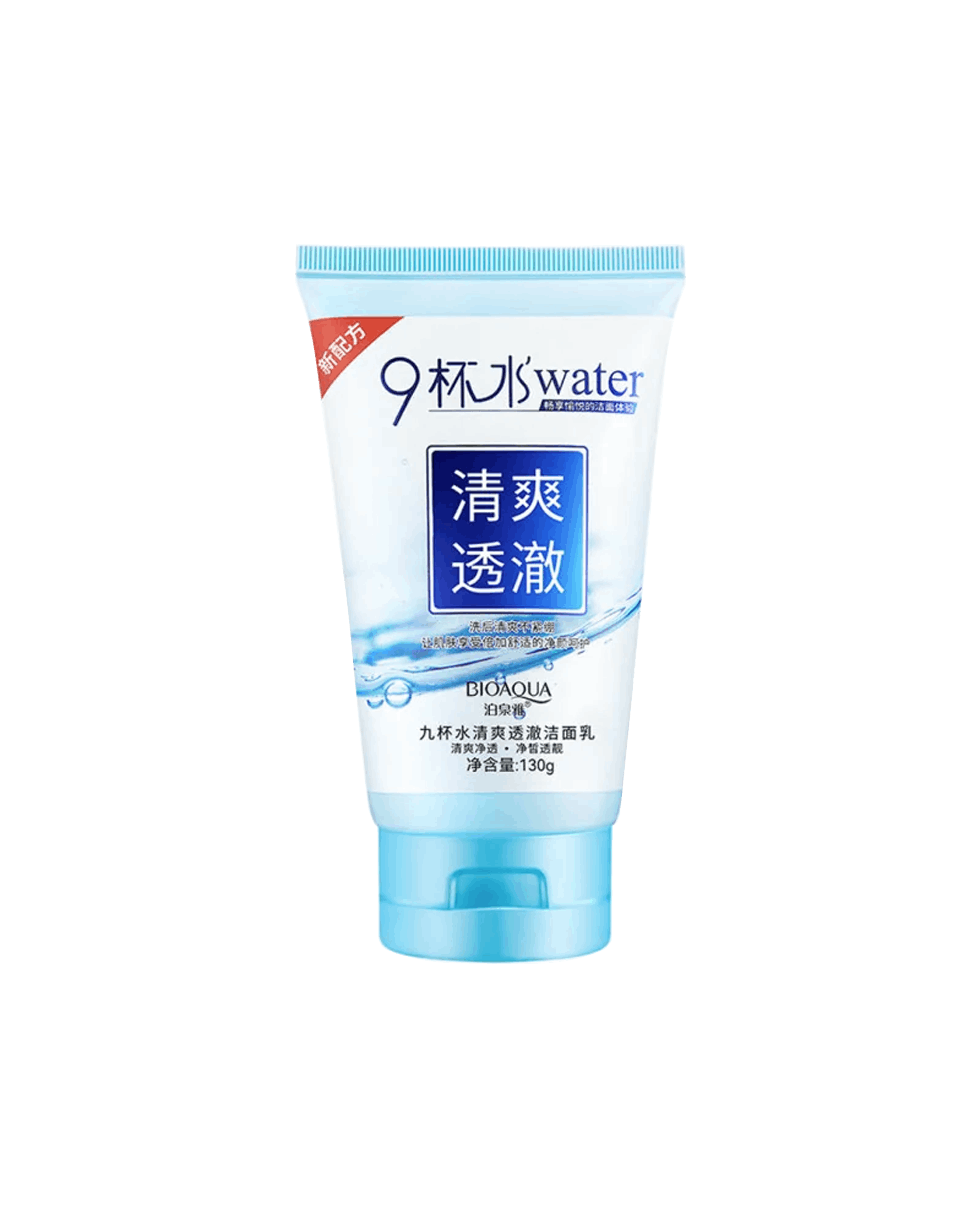 Зволожуючий крем-гель для вмивання Bioaqua 9 Cups Of Water Facial Cleanser