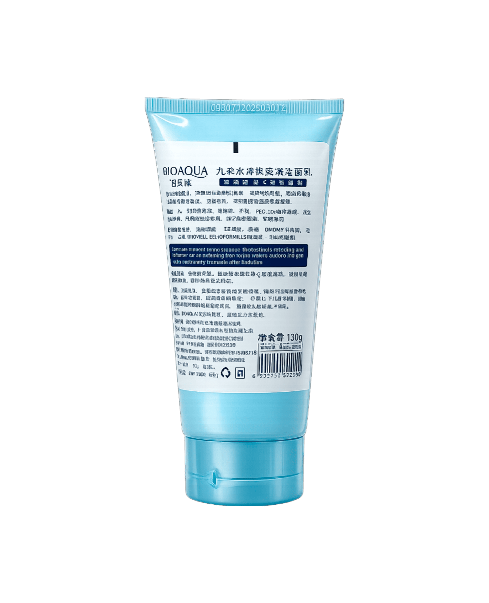 Зволожуючий крем-гель для вмивання Bioaqua 9 Cups Of Water Facial Cleanser