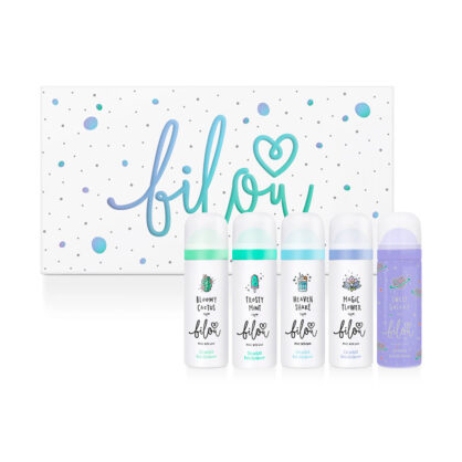 Подарунковий набір міні пінок для душу Bilou Dreamy Rainbow Set