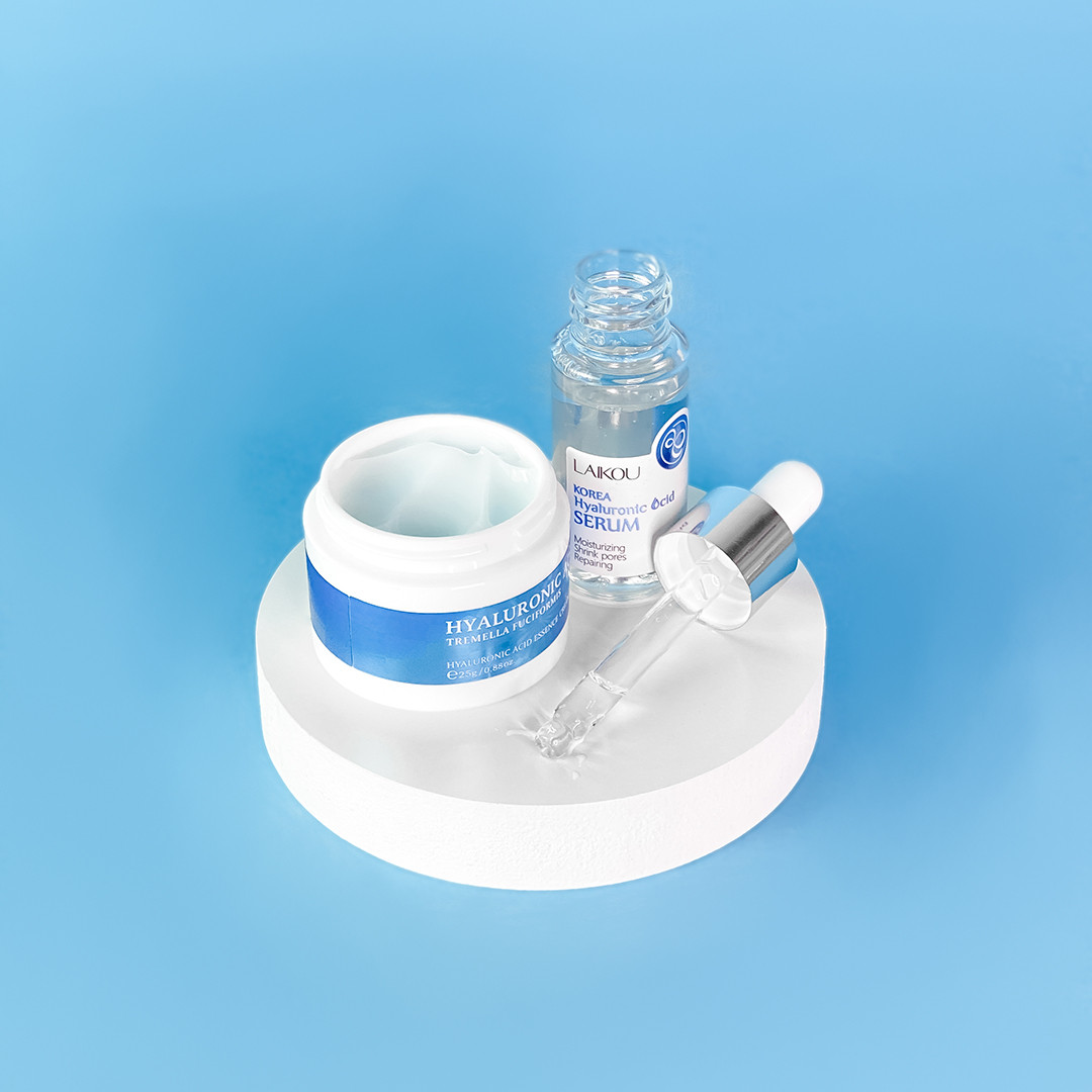 Крем для обличчя з гіалуроновою кислотою LAIKOU Hyaluronic Acid Essence Cream