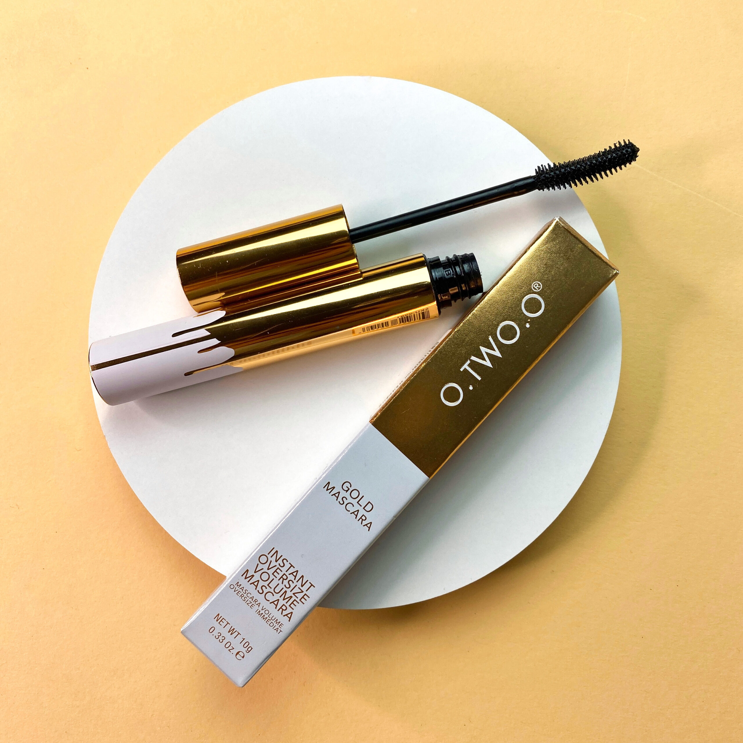 Тушь для объема ресниц O.TWO.O Gold Volume Mascara