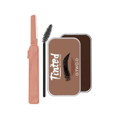 Цветное мыло для укладки бровей O.TWO.O Tinted Brow Soap