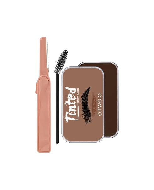 Кольорове мило для укладки брів O.TWO.O Tinted Brow Soap