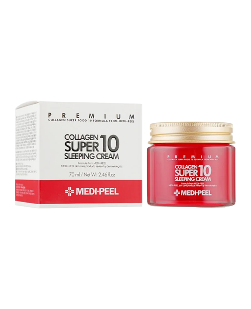 Нічний крем для обличчя з колагеном Medi Peel Collagen Super 10 Sleeping Cream