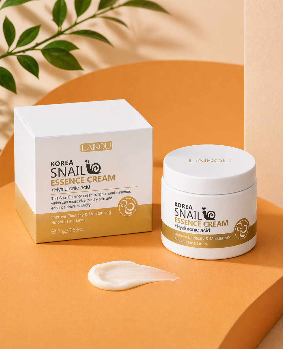 Крем для обличчя з муцином равлика LAIKOU Korea Snail Essence Cream