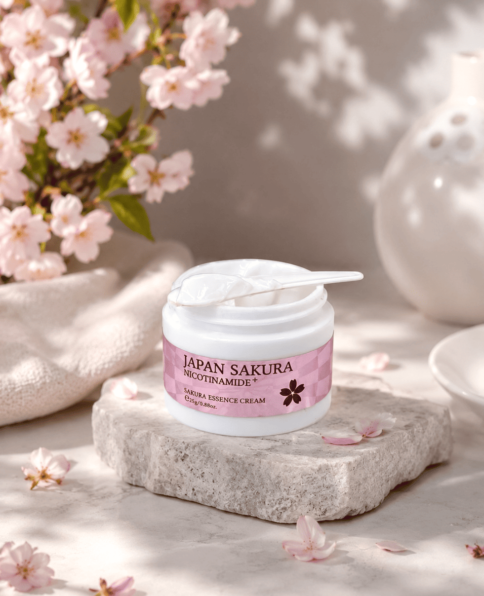 Крем для обличчя з екстрактом японської сакури LAIKOU Japan Sakura Essence Cream