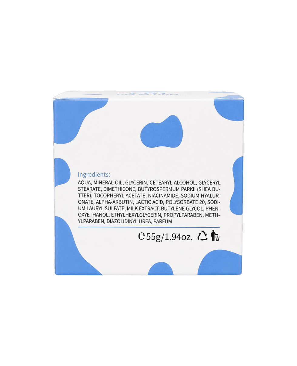 Крем для обличчя з протеїнами молока LAIKOU Milk Moisturizing Cream