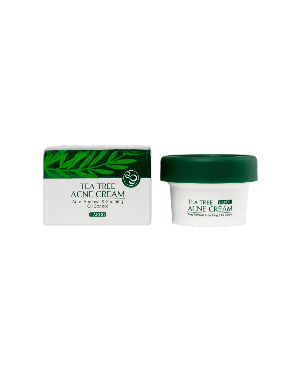 Крем для лица от акне с экстрактом чайного дерева LAIKOU Tea Tree Acne Cream